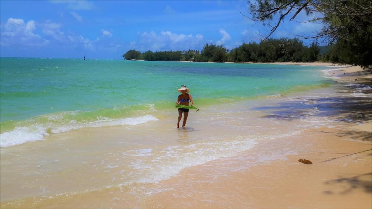 Mara'Ai Le Spot Tubuai, Chambre Triple Deluxe Mahu Sdb Privee Avec Piscine Mataura Bagian luar foto