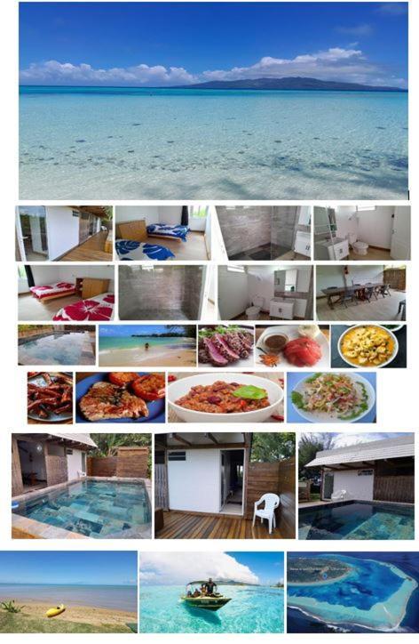 Mara'Ai Le Spot Tubuai, Chambre Triple Deluxe Mahu Sdb Privee Avec Piscine Mataura Bagian luar foto